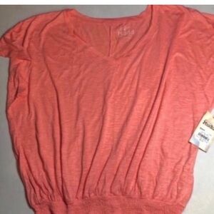 NWT Mudd Slubbed Dolman V-Neck Top - Juniors Size X LARGE (14-16)